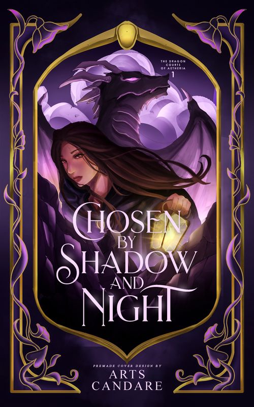FULLY ILLUSTRATED TRILOGY COVER PACKAGE:  CHOSEN BY SHADOW AND NIGHT, CHOSEN BY VENGEANCE AND SECRETS, CHOSEN BY STARLIGHT AND DESTINY