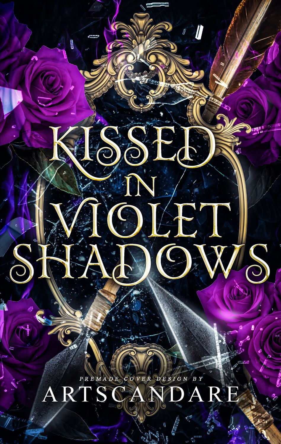 SINGLE COVER PACKAGE: KISSED IN VIOLET SHADOWS
