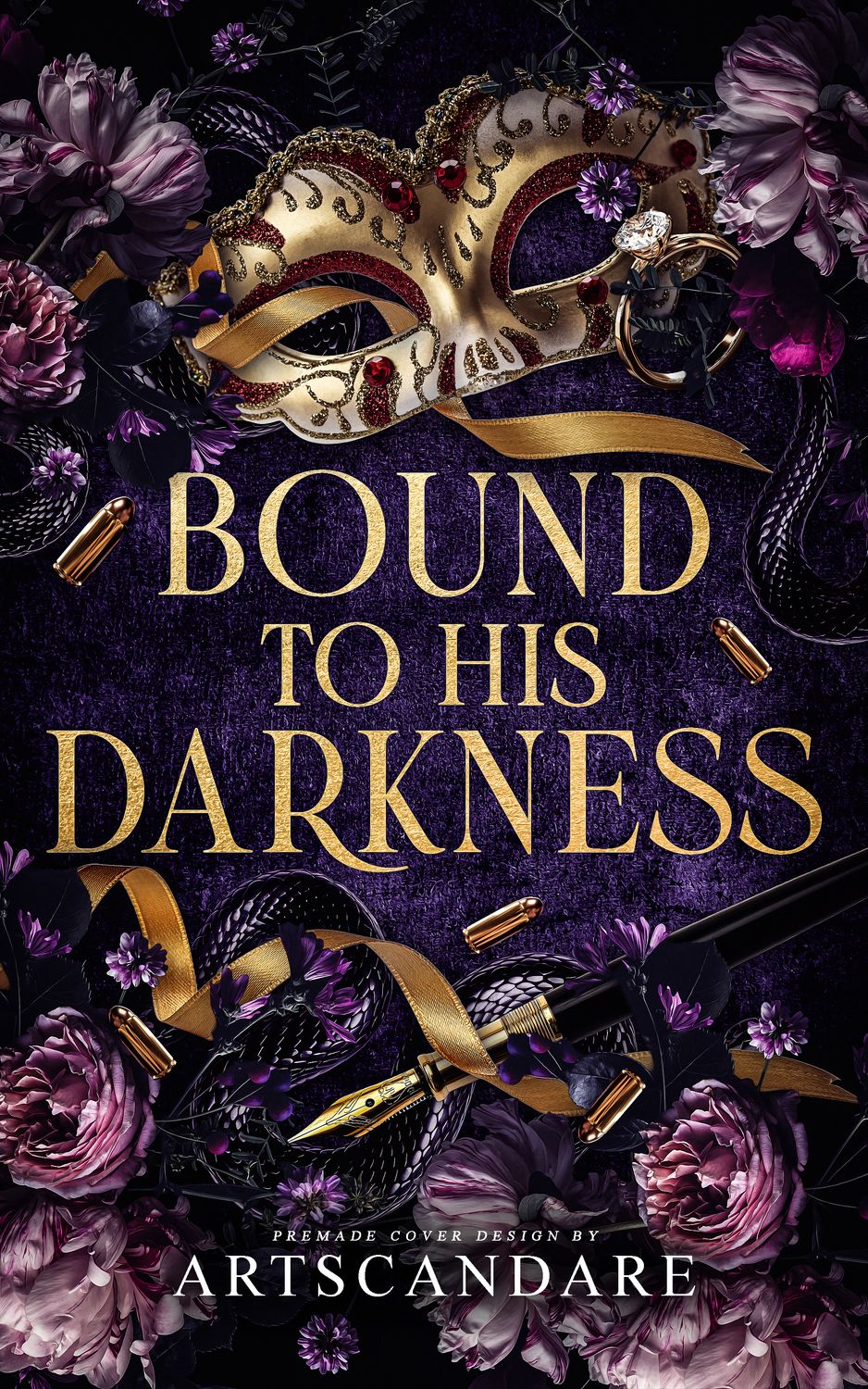 TRILOGY SET: BOUND TO HIS DARKNESS, TRAPPED IN HIS OBSESSION, RUINED BY HIS DEVOTION