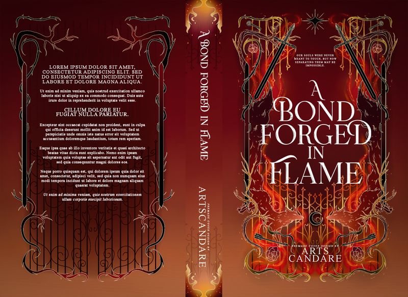 FULLY ILLUSTRATED SINGLE COVER PACKAGE: A BOND FORGED IN FLAME