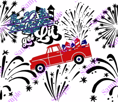 Let&#39;s Get Lit 4th of July
