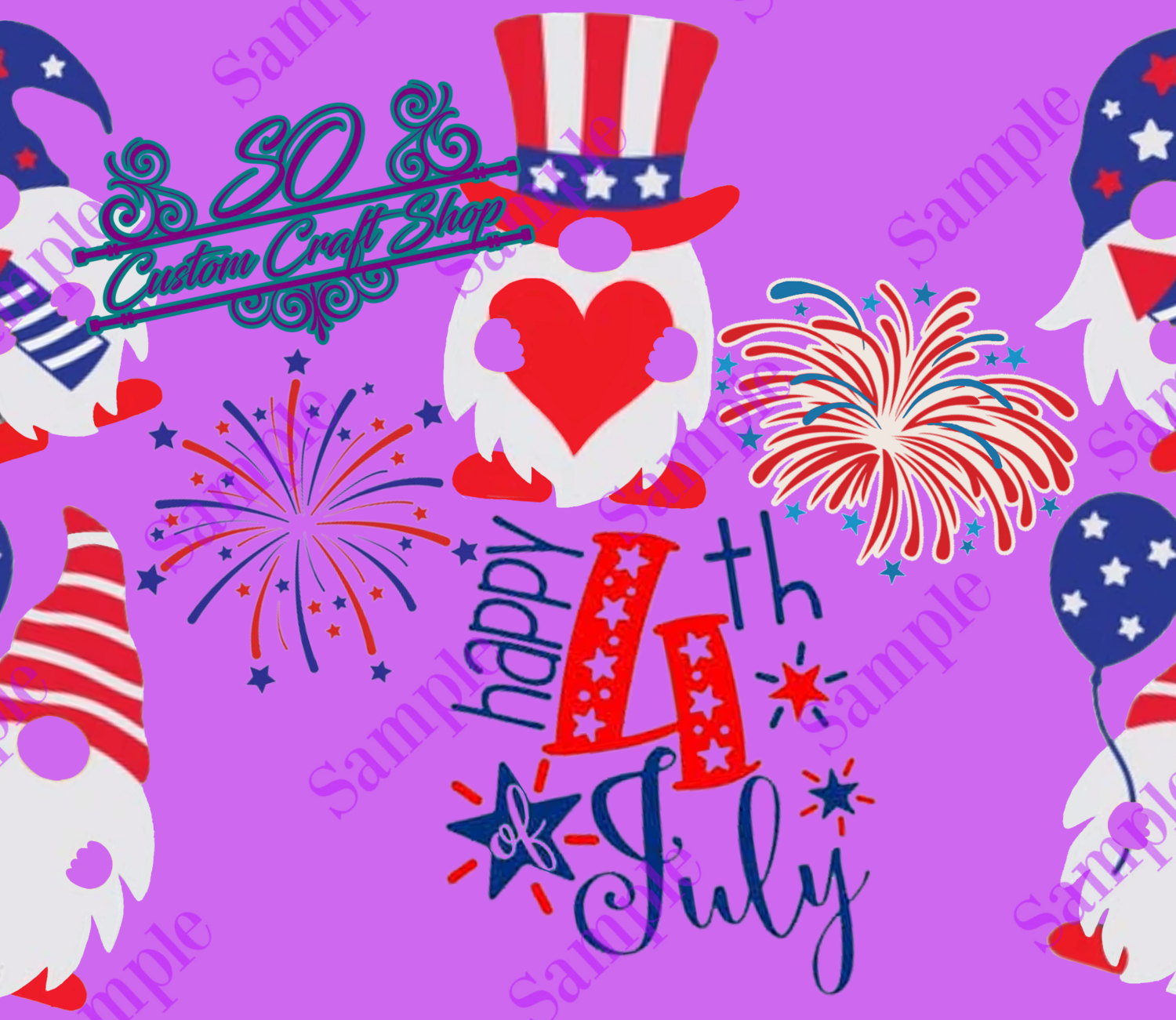 Gnomes 4th of July
