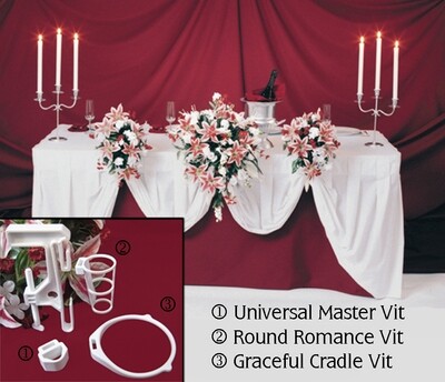 A. Bouquet Display includes all 3 vits