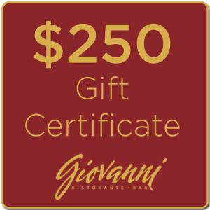 $250 Gift Certificate