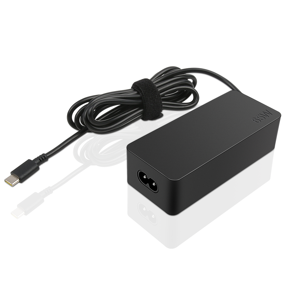 Lenovo 65W Standard AC Adapter USB Type-C T480, X1, L390 Yoga, L13 Yoga and X13 Yoga (Spare)