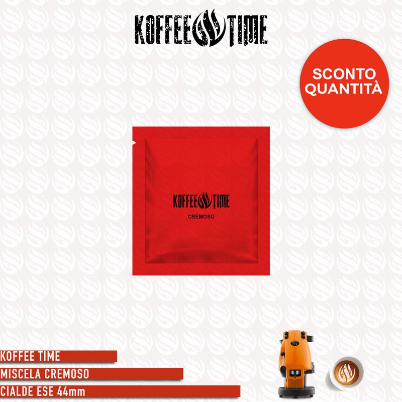 Koffee Time miscela cremoso cialde ESE - 50 cialde