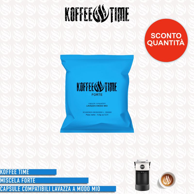 Koffee Time miscela forte compatibile A Modo Mio - 50 capsule