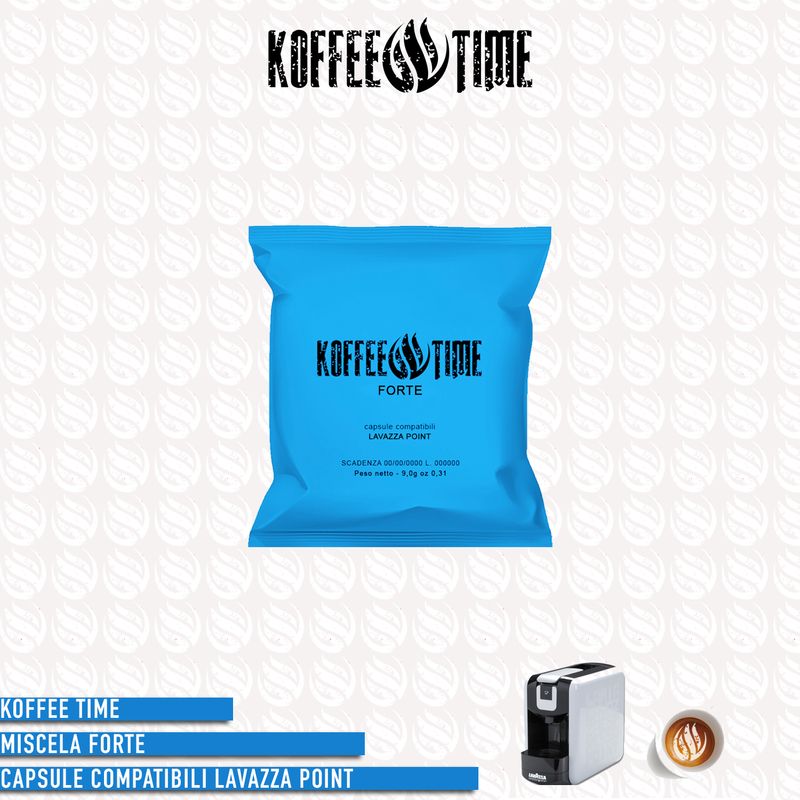 Koffee Time miscela Forte compatibile Lavazza Espresso Point - 16 capsule
