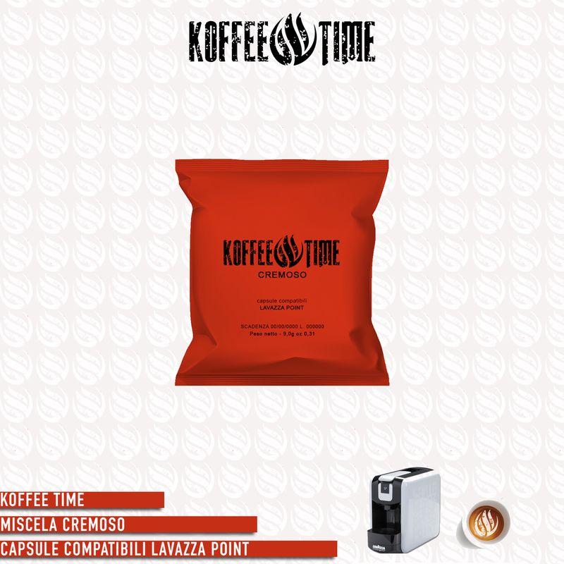 Koffee Time miscela cremoso compatibile Lavazza Espresso Point - 16 capsule
