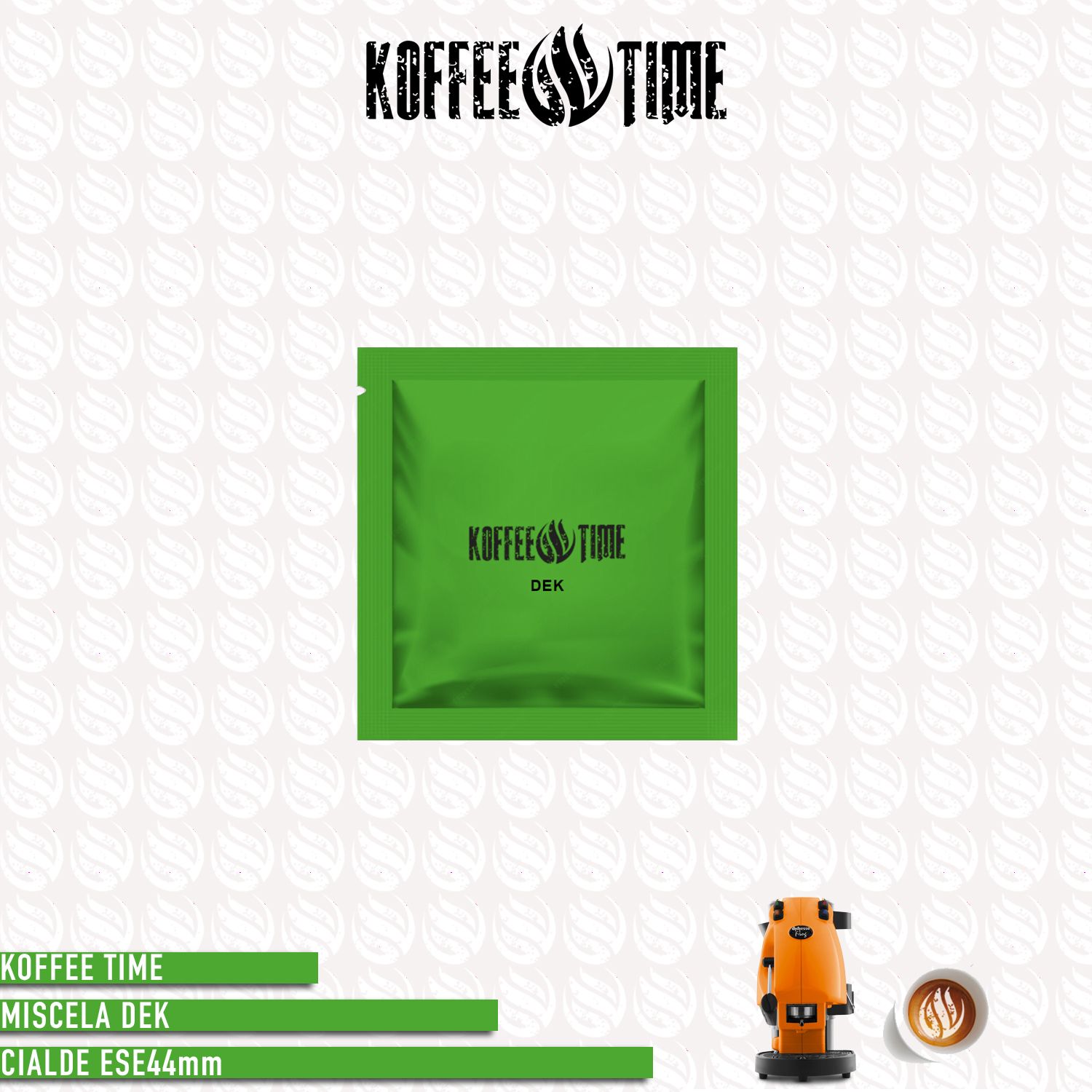 Koffee Time miscela Dek cialde ESE – 16 cialde
