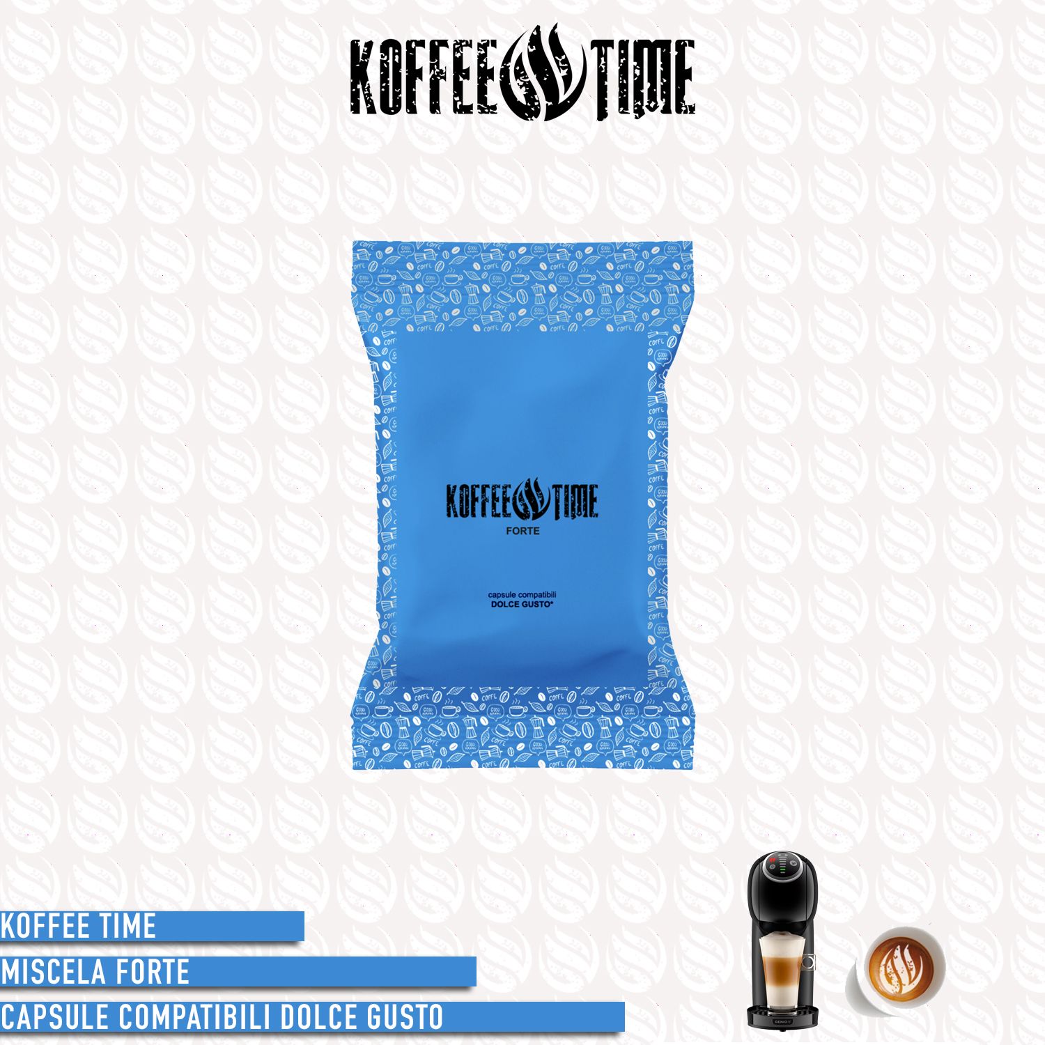 Koffee Time miscela Forte compatibile Dolce Gusto - 16 capsule
