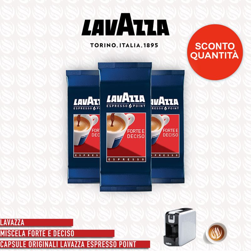 Lavazza Forte e Deciso capsule originali Lavazza Espresso Point - 100 capsule