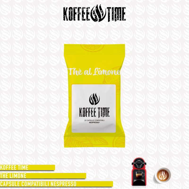 Koffee Time solubile The limone compatibile Nespresso 20cp