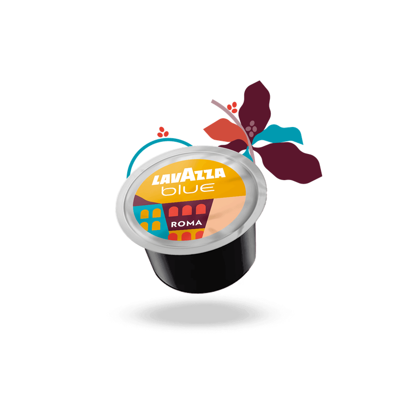 Lavazza Blue  EX  INTENSO  capsule originali Lavazza Blue - "NUOVA MISCELA TALES ROMA"