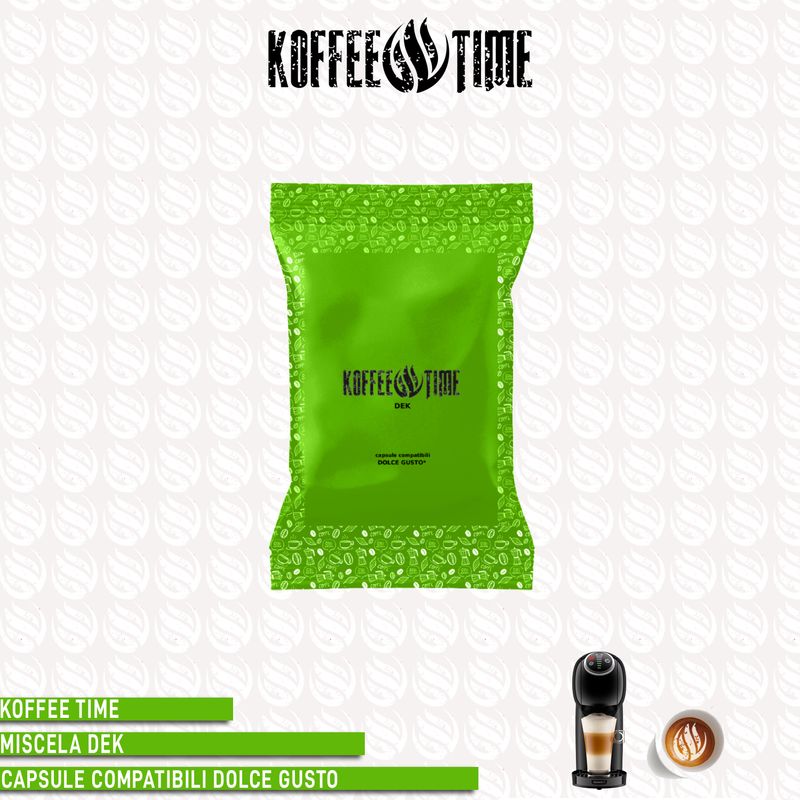Koffee Time miscela Dek compatibile Dolce Gusto - 16 capsule