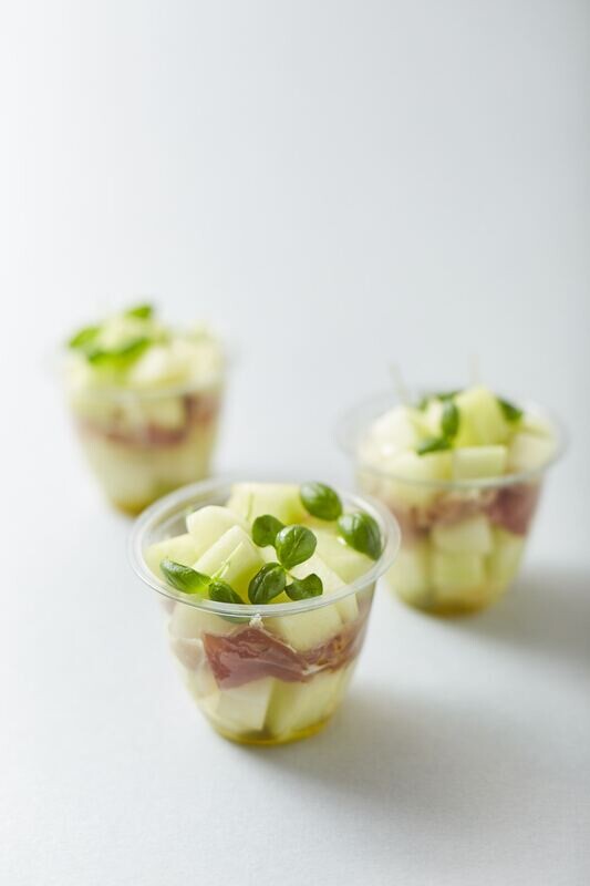 Parma Ham and Melon Pot