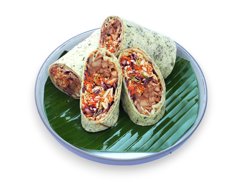 Cajun BBQ Jackfruit Wrap Cajun BBQ Jackfruit Wrap