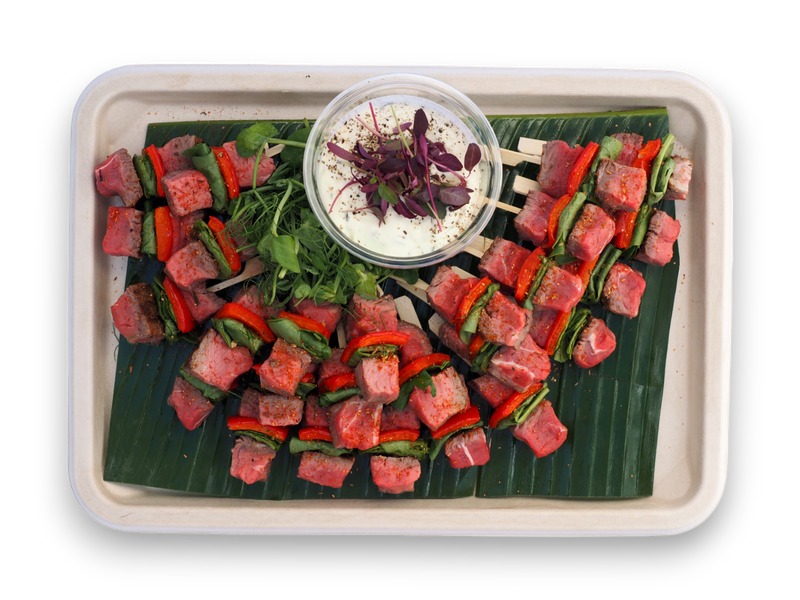 Cajun Spiced Beef Skewer (GF) (DF)