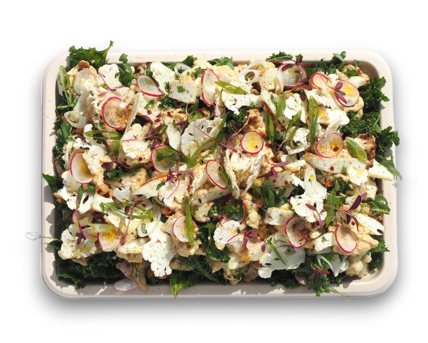 Grilled Cauliflower and Halloumi (V) (GF)