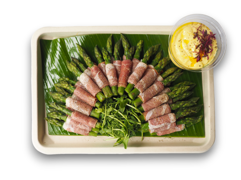 Asparagus Wrapped in Parma Ham (GF) (DF)