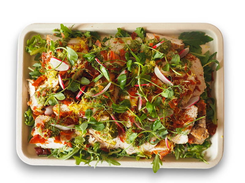 Chicken Supremes with Parma Ham (GF) Chicken Supremes with Parma Ham (GF)
