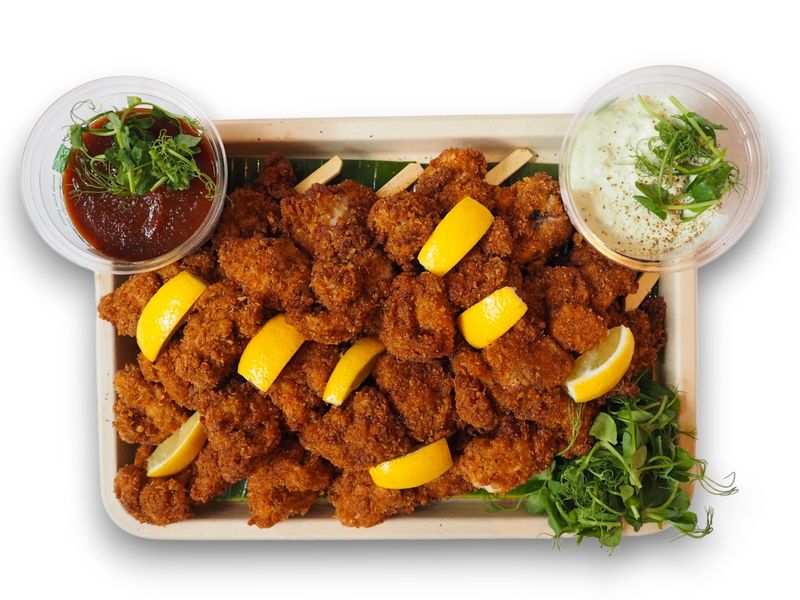 Deep Fried Chicken with Tomato Chilli Jam and Jalapeno Mayo Deep Fried Chicken with Tomato Chilli Jam and Jalapeno Mayo