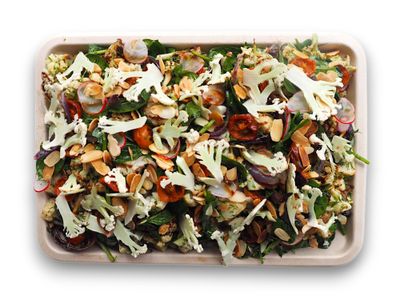 Cauliflower, Spinach and Dill Salad (VG) (GF)