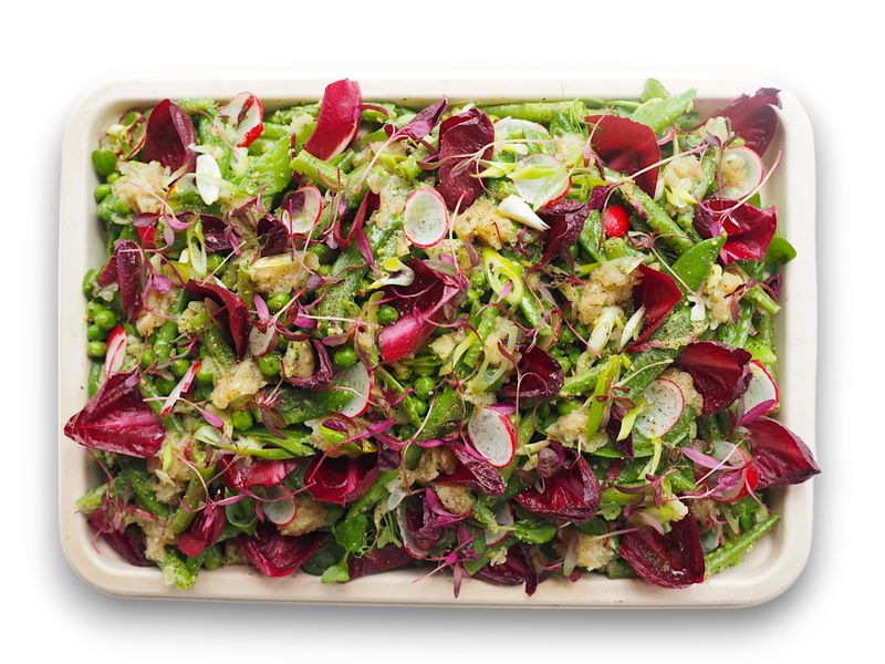 Green Bean and Almond Pesto (VG) (GF)