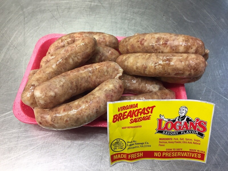 LOCAL DELIVERY - COUNTRY BREAKFAST LINKS ​ - 5LB BOX