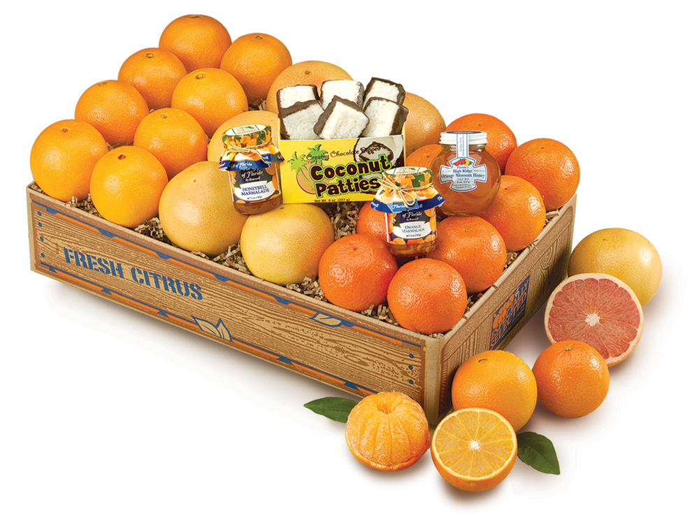 MAIL ORDER - CITRUS TRIO DELUXE, Size:: 1 Jumbo Tray - $52.95 (Approx 15 lbs)