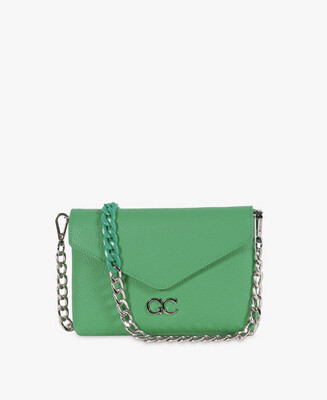Borsa a tracolla Emily colors Verde Gio Cellini