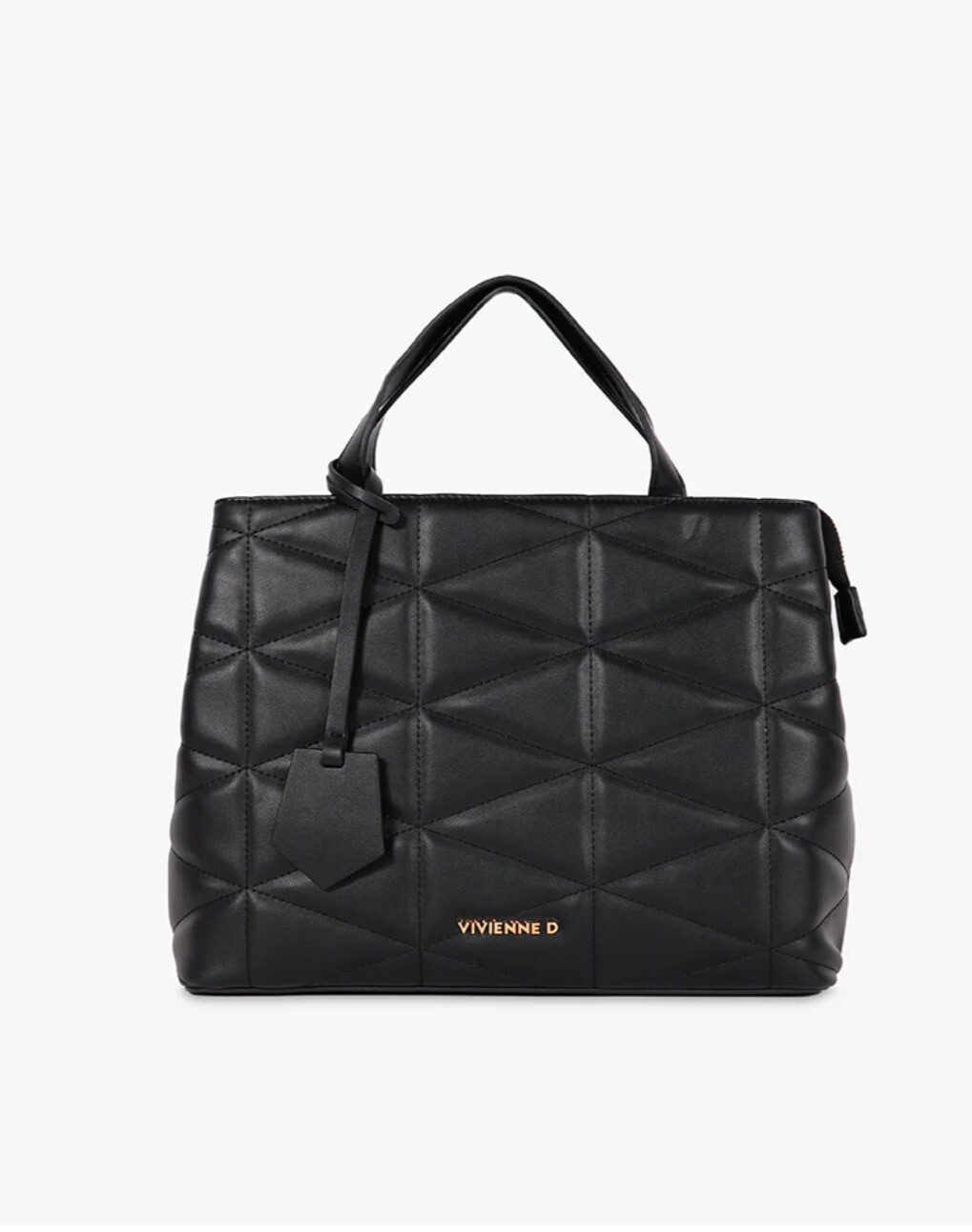 Borsa a spalla Roma Nera Vivienne D