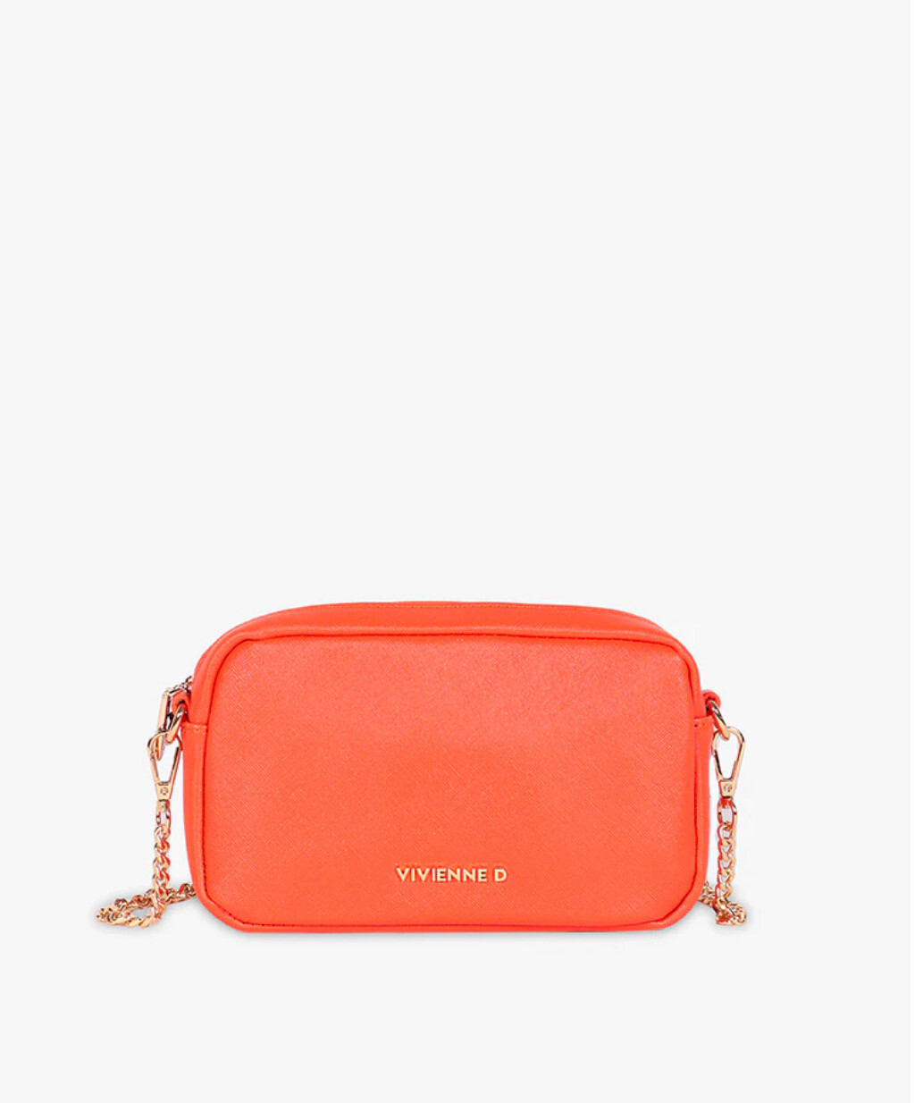 Mini bag Santorini arancione Vivienne D