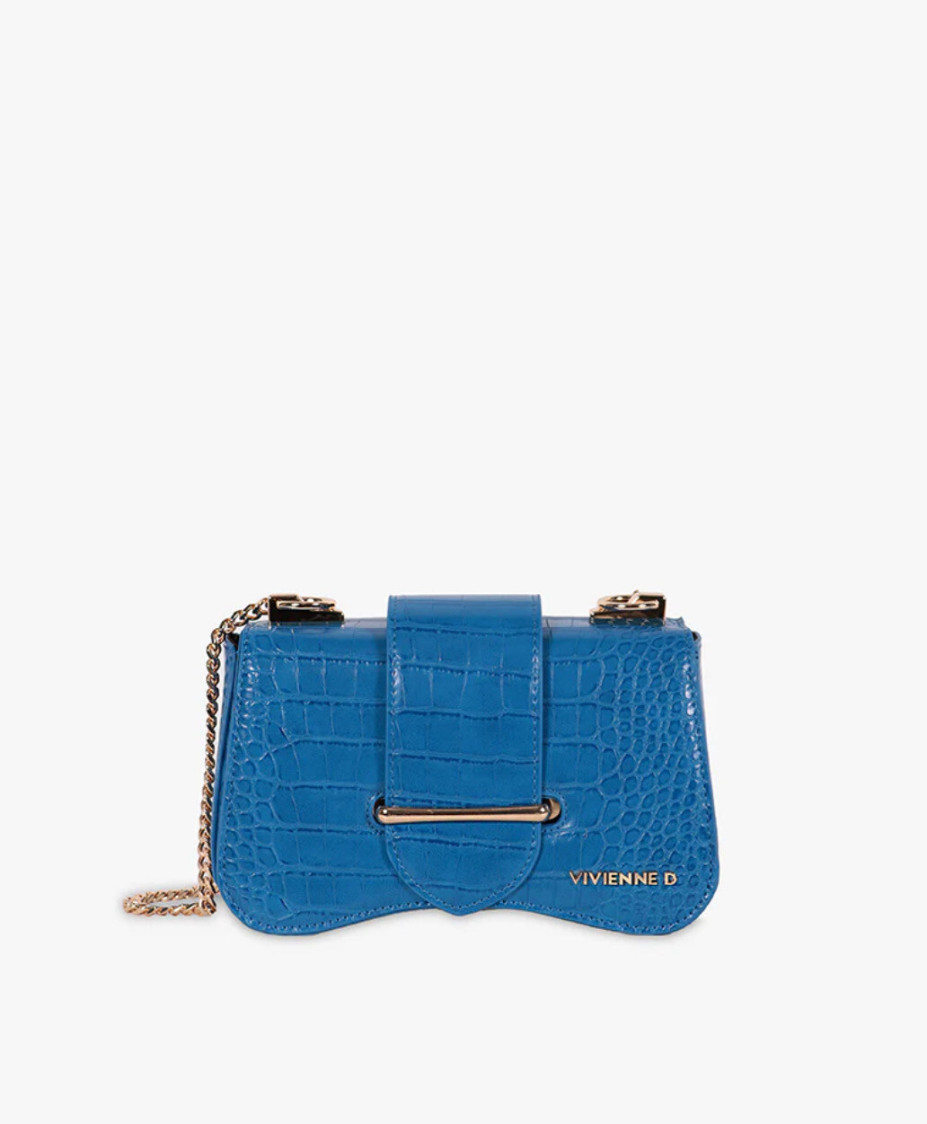 Mini bag Pochette Rio blu Vivienne D