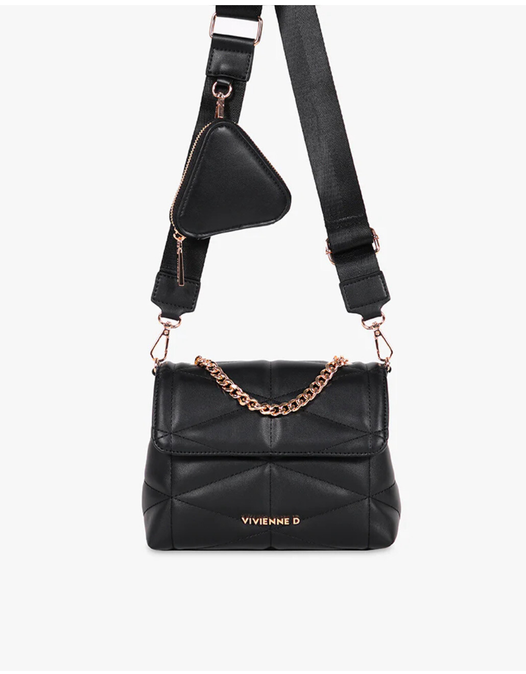 Mini bag Roma nero Vivienne D