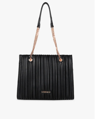 Shopper Marrakech nero Vivienne D