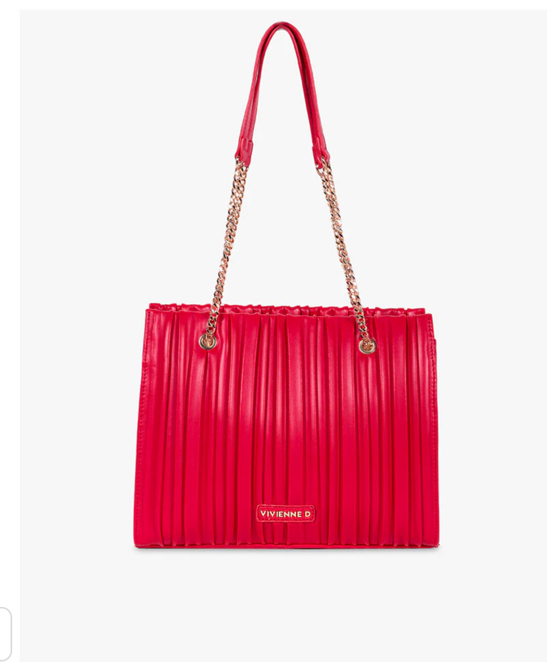 Shopper Marrakech rosso Vivienne D