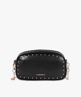Mini bag Tunisi nera Vivienne D