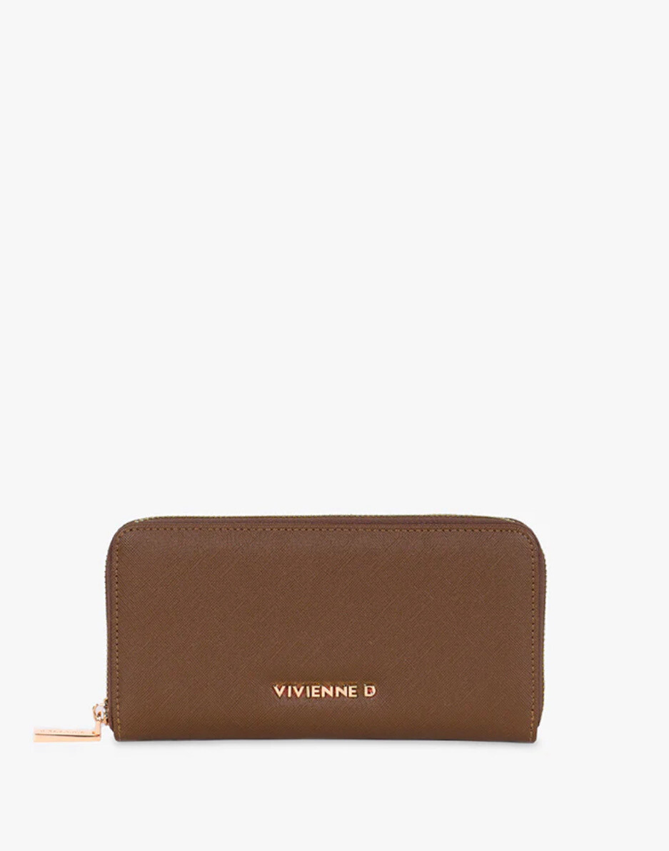 Portafoglio wallet Siviglia camel Vivienne D