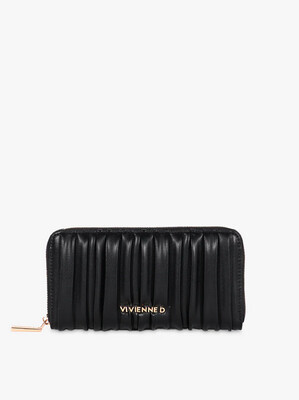 Portafoglio wallet Marrakech nero Vivienne D