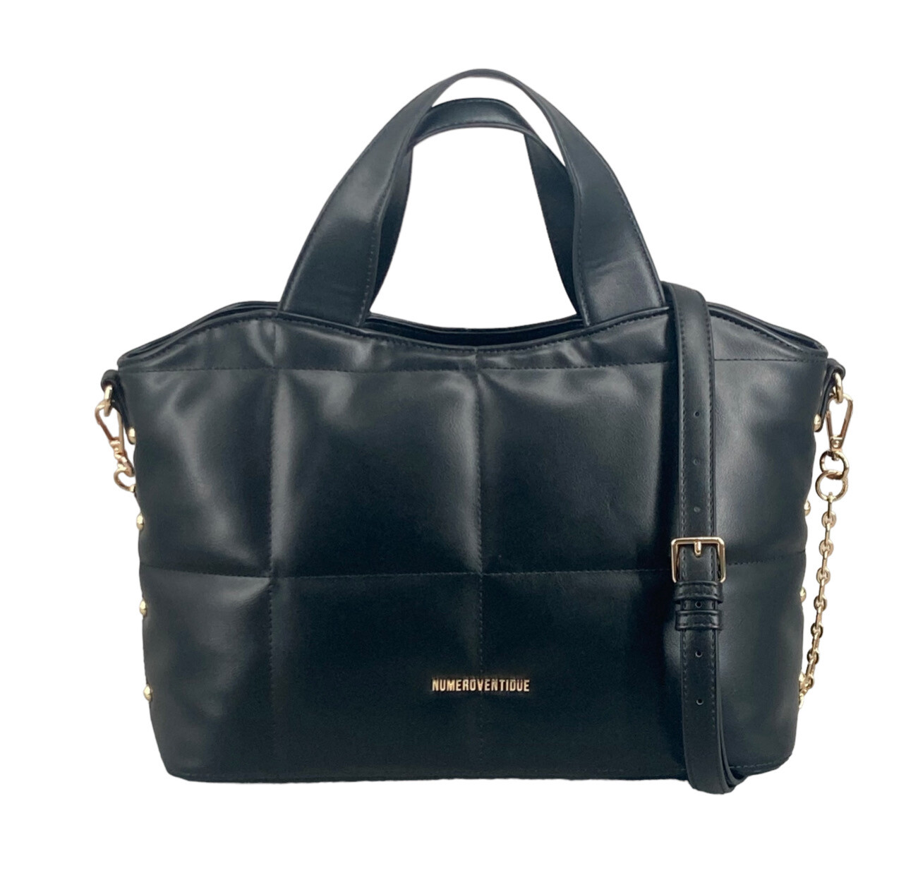  Borsa shopper Victoria nero Numeroventidue