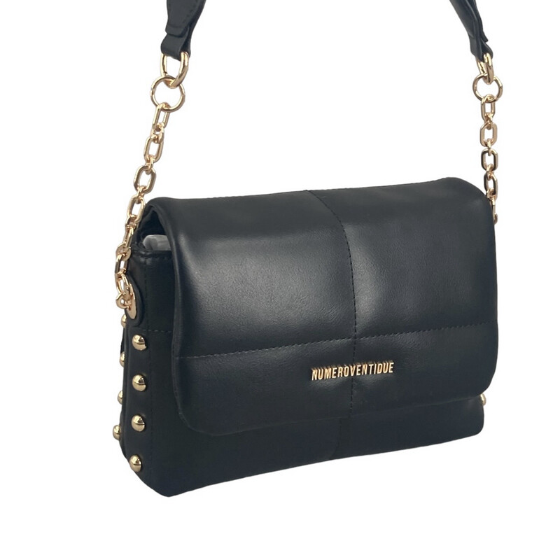 Mini bag crossbody Victoria nero Numeroventidue