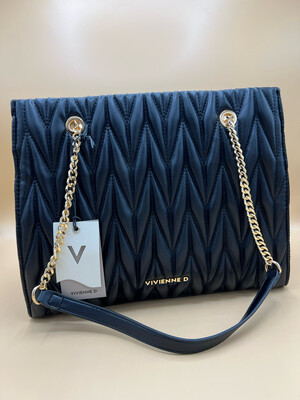 Shopper Marsiglia nero Vivienne D