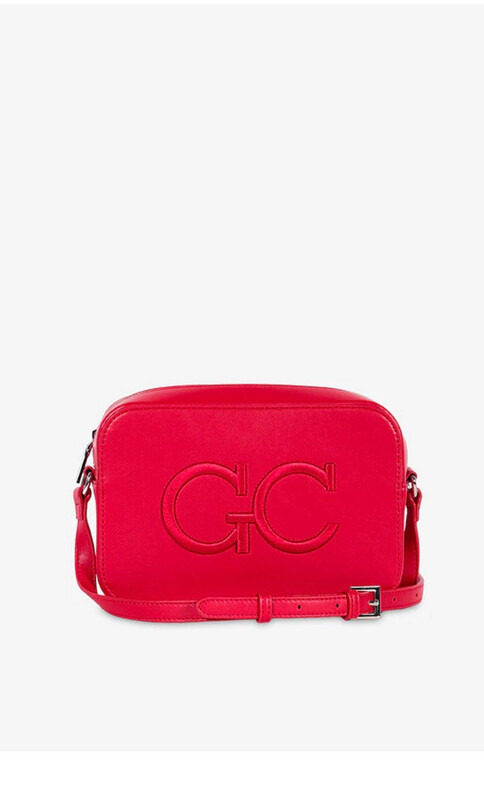 Mini bag Judy Monogram Rosso Gio Cellini