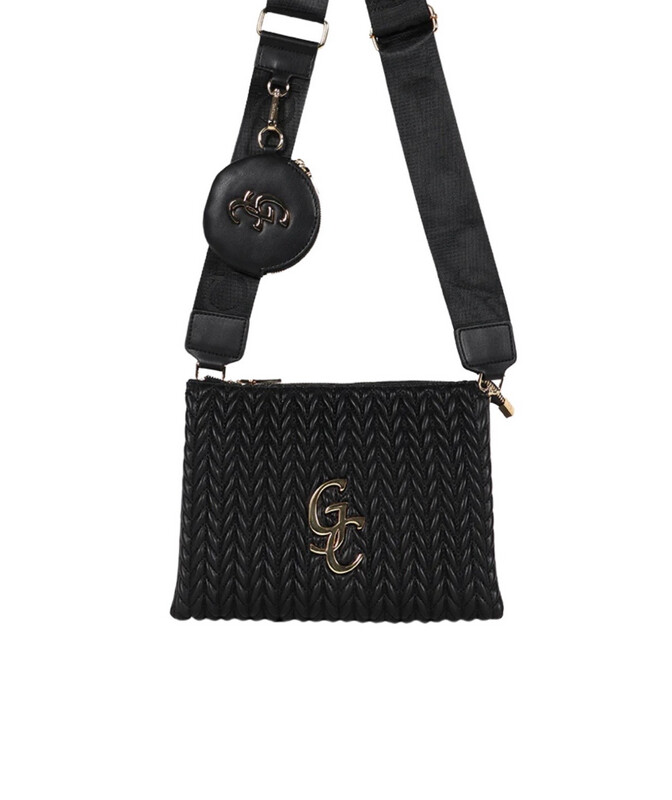 Borsa Nancy Intreccio Nero Gio Cellini
