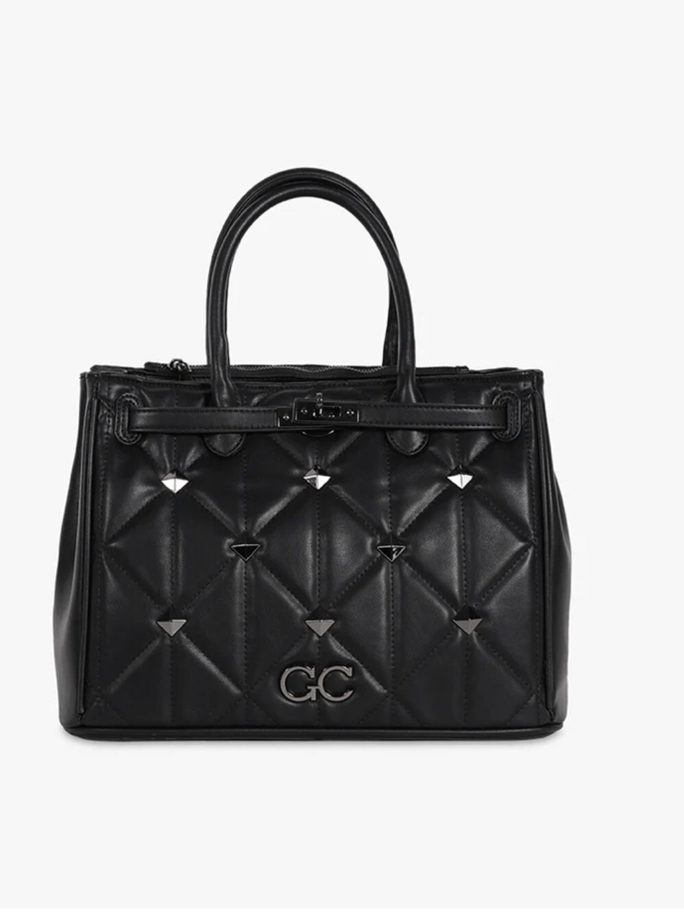 Borsa Aida Maxi Borchie Nero Gio Cellini 