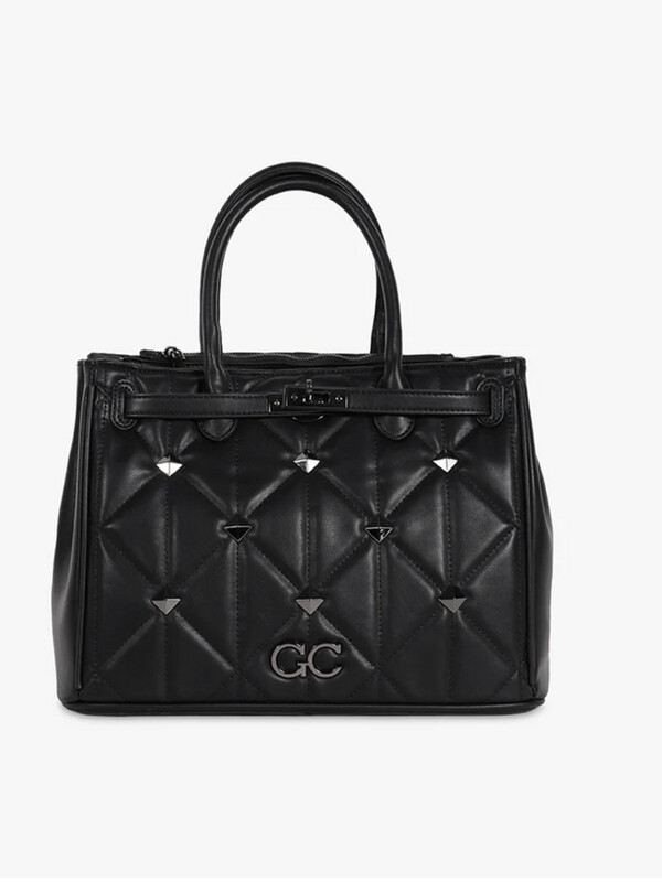 Borsa Aida Maxi Borchie Nero Gio Cellini 