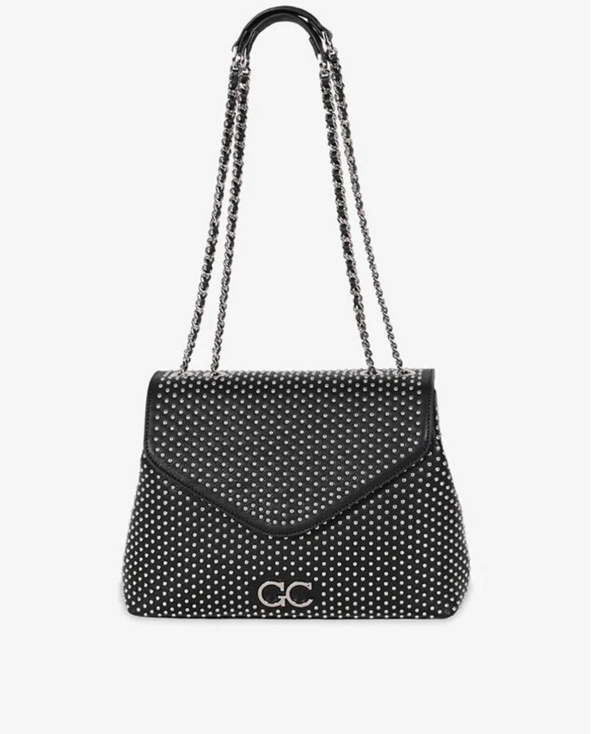 Borsa Megan Micro Borchie Nera Gio Cellini 