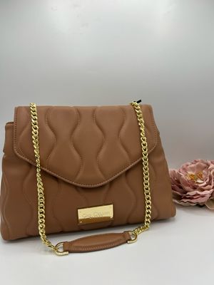 Borsa Megan Matelasse’ Camel Gio Cellini 