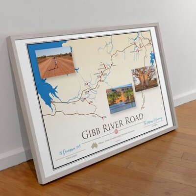 ICONIC TRACK: Gibb River Road Personal Poster